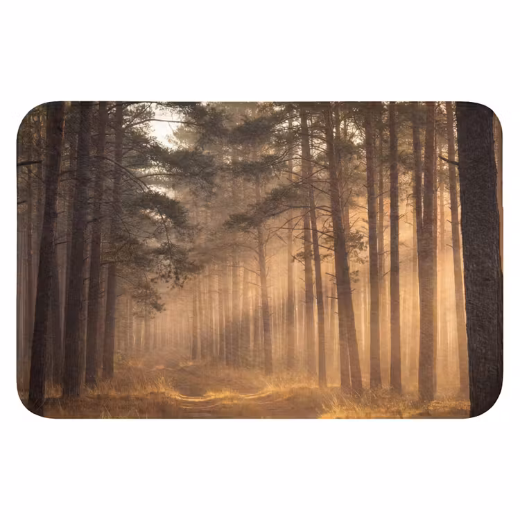 WC Mat - Bos - Mist - Zonlicht — 1