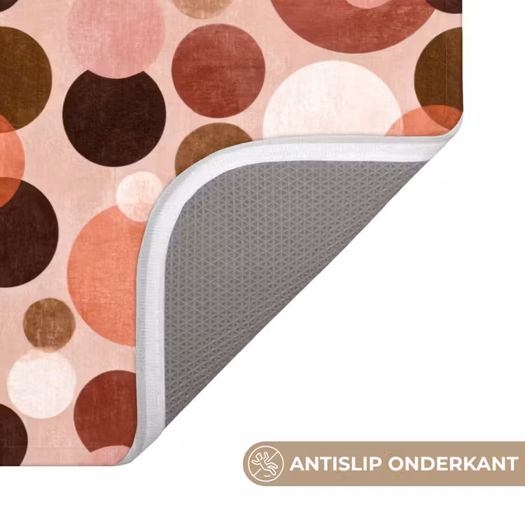 WC Mat - Cirkels - Modern - Kleurrijk — 3