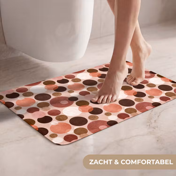 WC Mat - Cirkels - Modern - Kleurrijk — 7