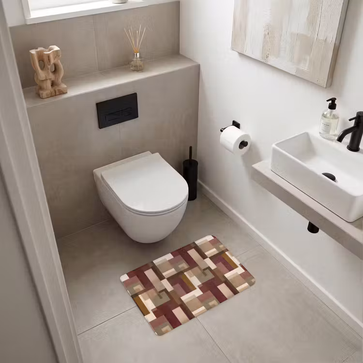 WC Mat - Modern - Geometrie - Kleurrijk — 6