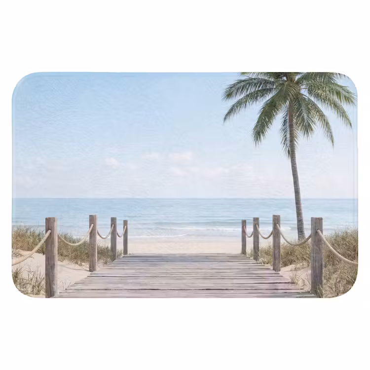 WC Mat - Palmbomen - Pad - Horizon — 1