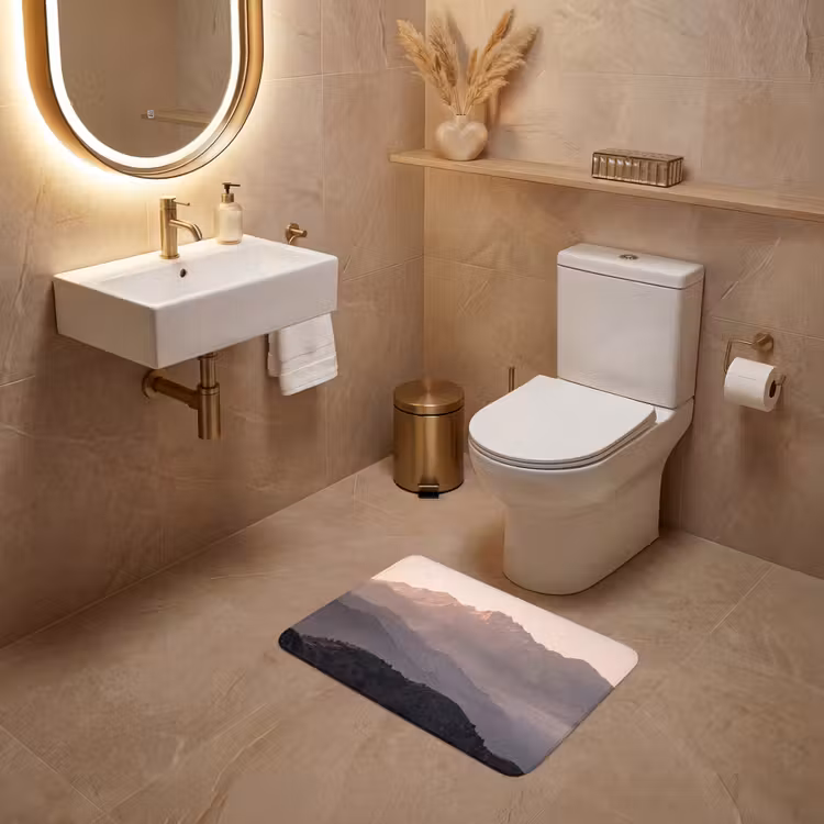 WC Mat - Panorama - Landschap - Bergen — 4