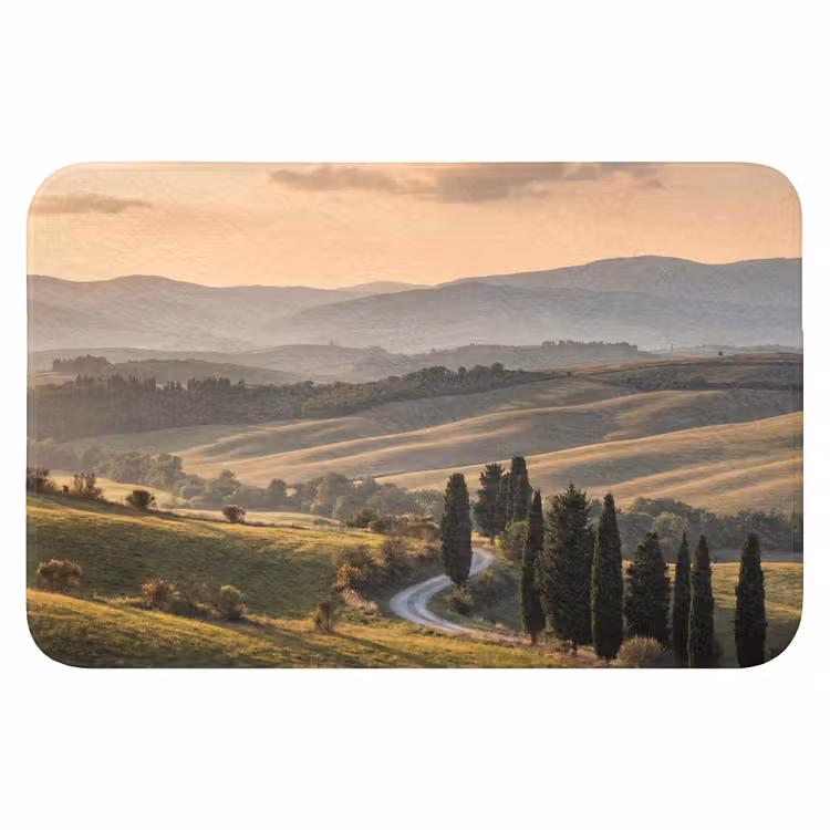 WC Mat - Toscaans - Landschap - Heuvels — 1