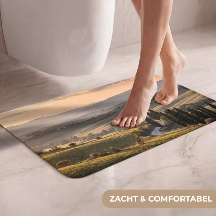 WC Mat - Toscaans - Landschap - Heuvels — 7