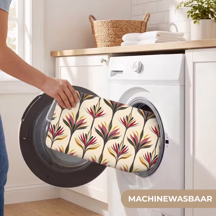 WC Mat - Waaier - Motief - Kleurrijk — 5