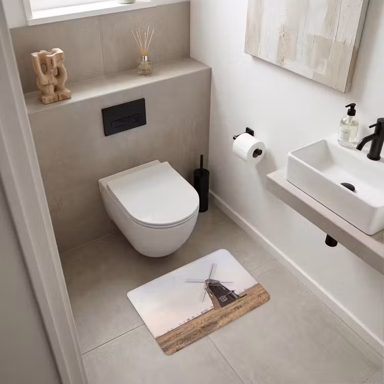 WC Mat - Windmolens - Landschap - Veld — 6