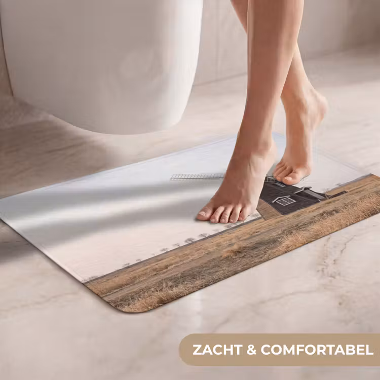 WC Mat - Windmolens - Landschap - Veld — 7