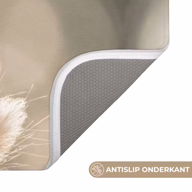 WC Mat - Hazestaartgras - Wit - Zonlicht — 3
