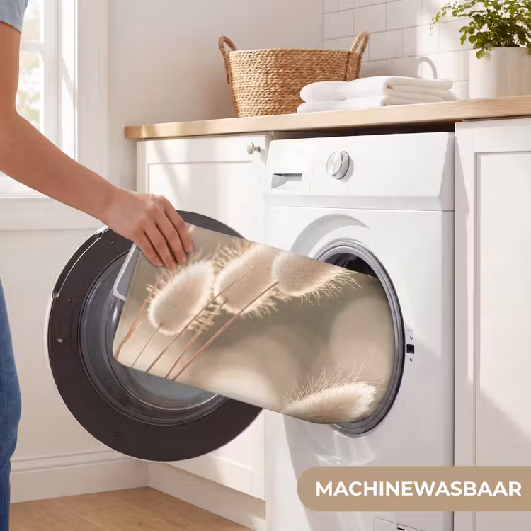 WC Mat - Hazestaartgras - Wit - Zonlicht — 5