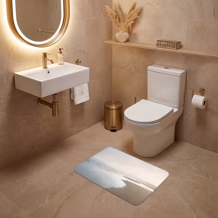 WC Mat - Kustlijn - Strand - Oceaan — 4