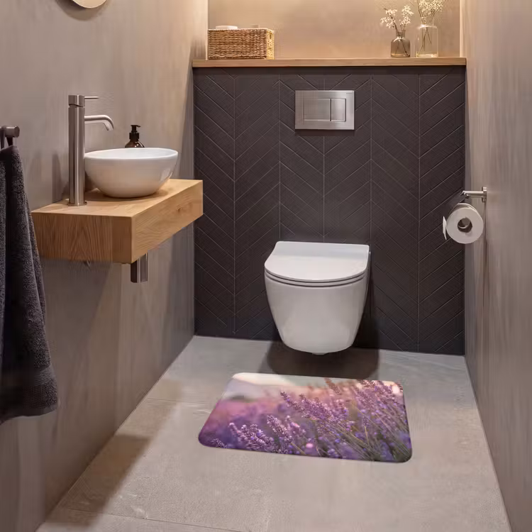 WC Mat - Lavendel - Paars - Zonlicht — 2