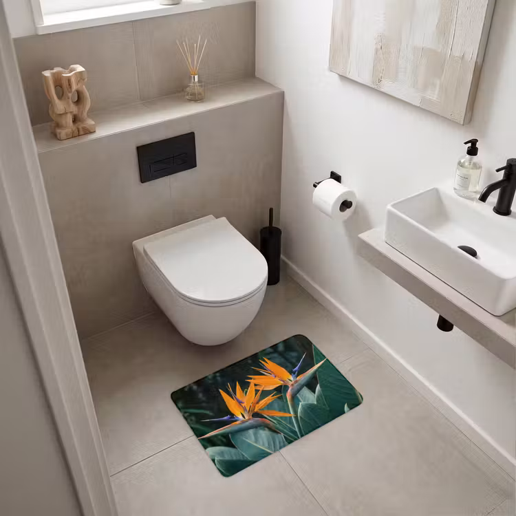 WC Mat - Paradijsvogel - Bloem - Exotisch — 6