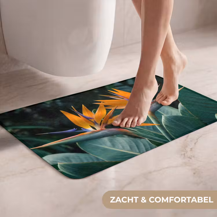 WC Mat - Paradijsvogel - Bloem - Exotisch — 7