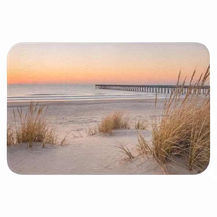 WC Mat - Pier - Zonsondergang - Strand — 1