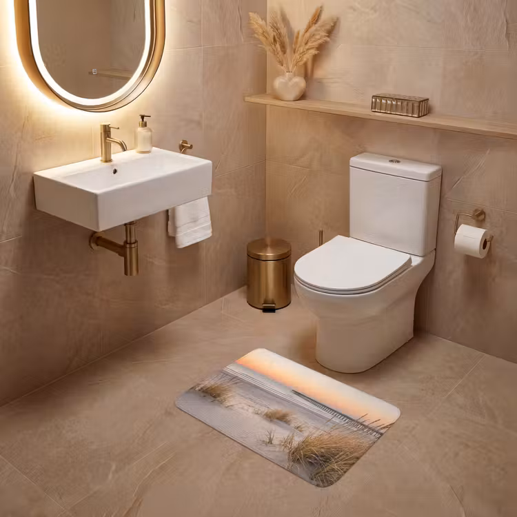 WC Mat - Pier - Zonsondergang - Strand — 4