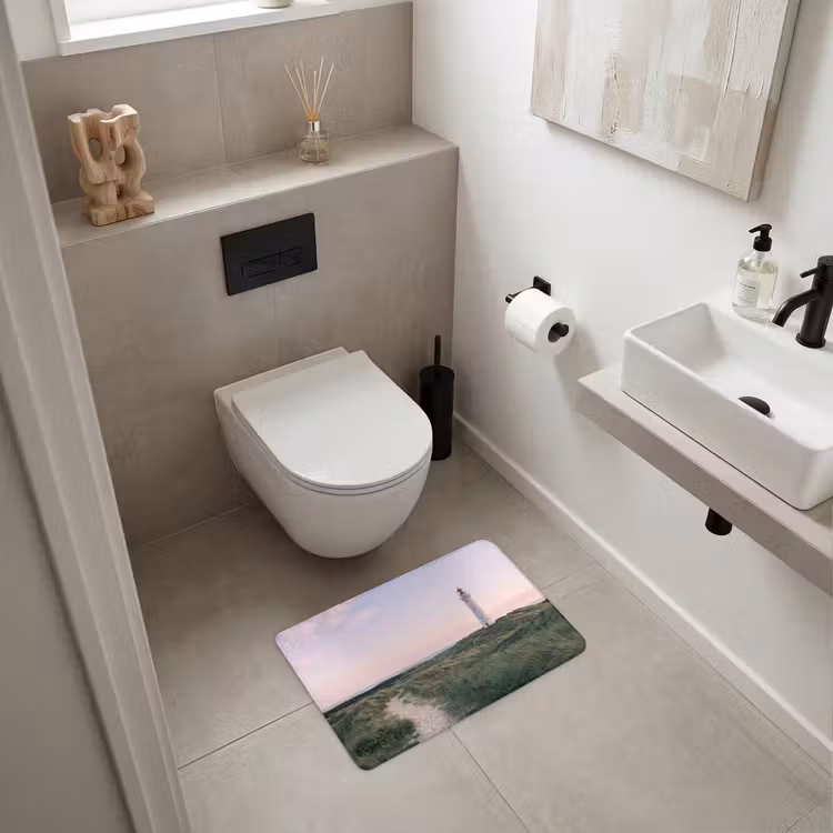 WC Mat - Vuurtoren - Duinlandschap - Zee — 6