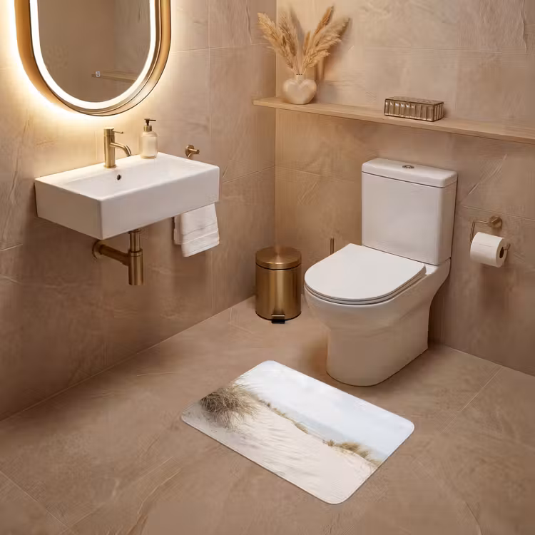 WC Mat - Wolken - Duinlandschap - Zand — 4
