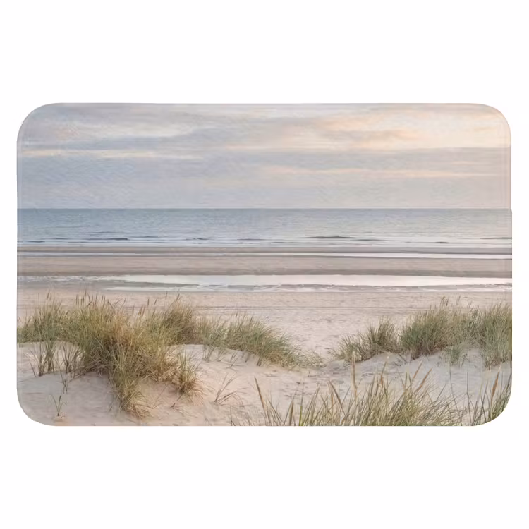 WC Mat - Zandstrand - Bewolkt - Duinen — 1