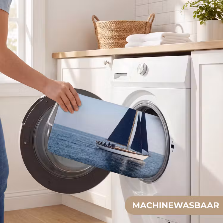 WC Mat - Zeilboot - Zee - Blauw — 5