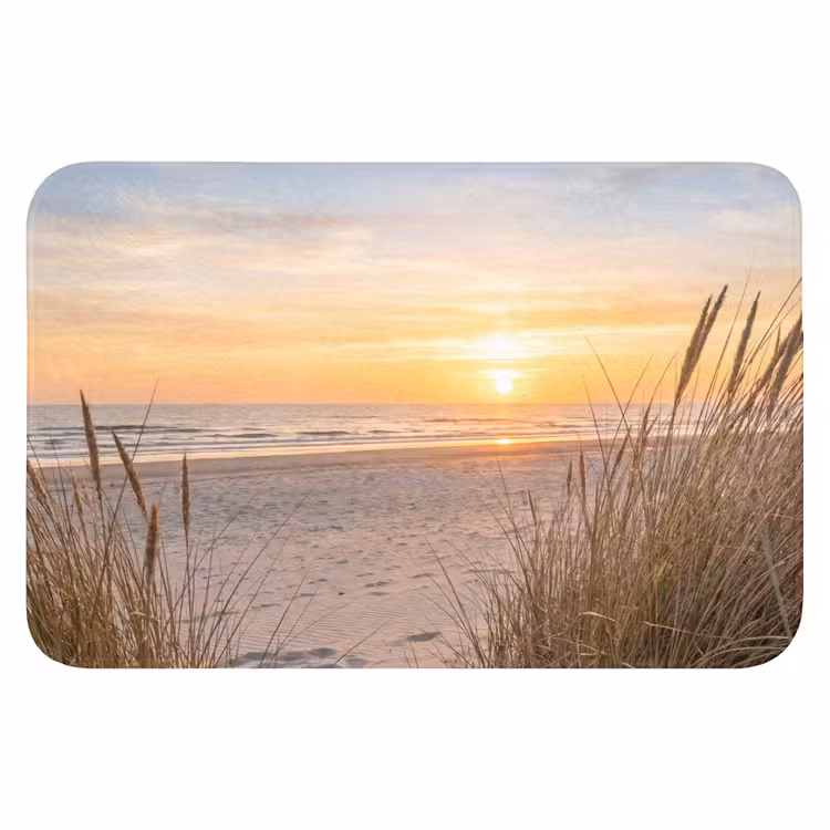 WC Mat - Zonsondergang - Duinen - Zee — 1