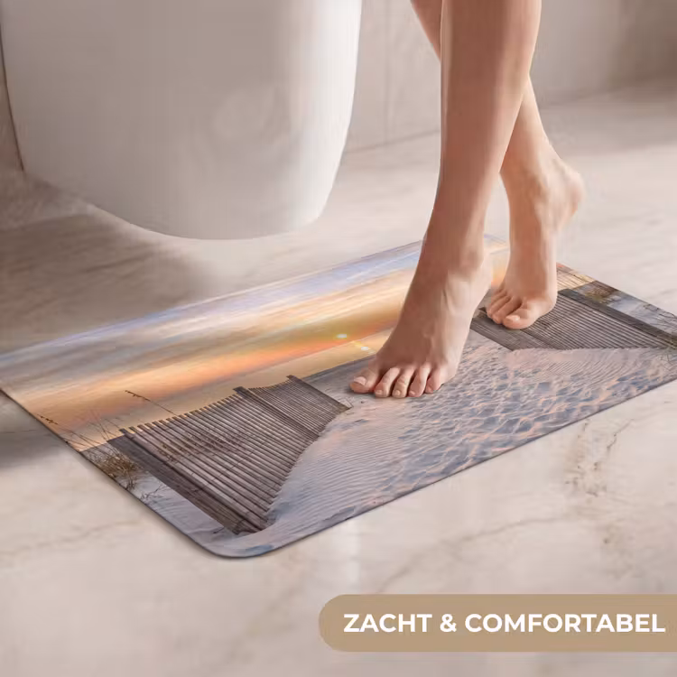 WC Mat - Zonsondergang - Strand - Zand — 7