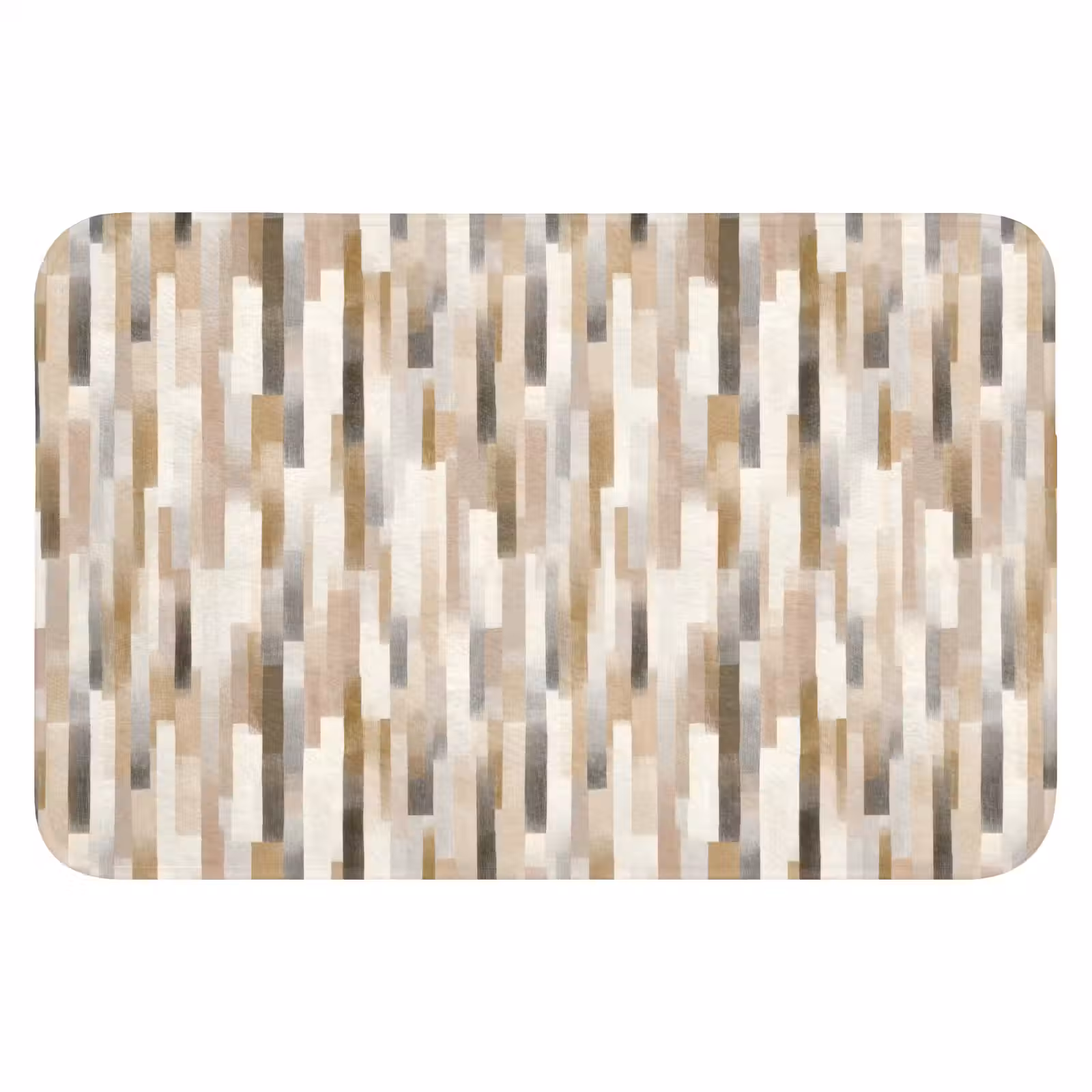 WC Mat - Abstract - Patroon - Kwaststreken — 1