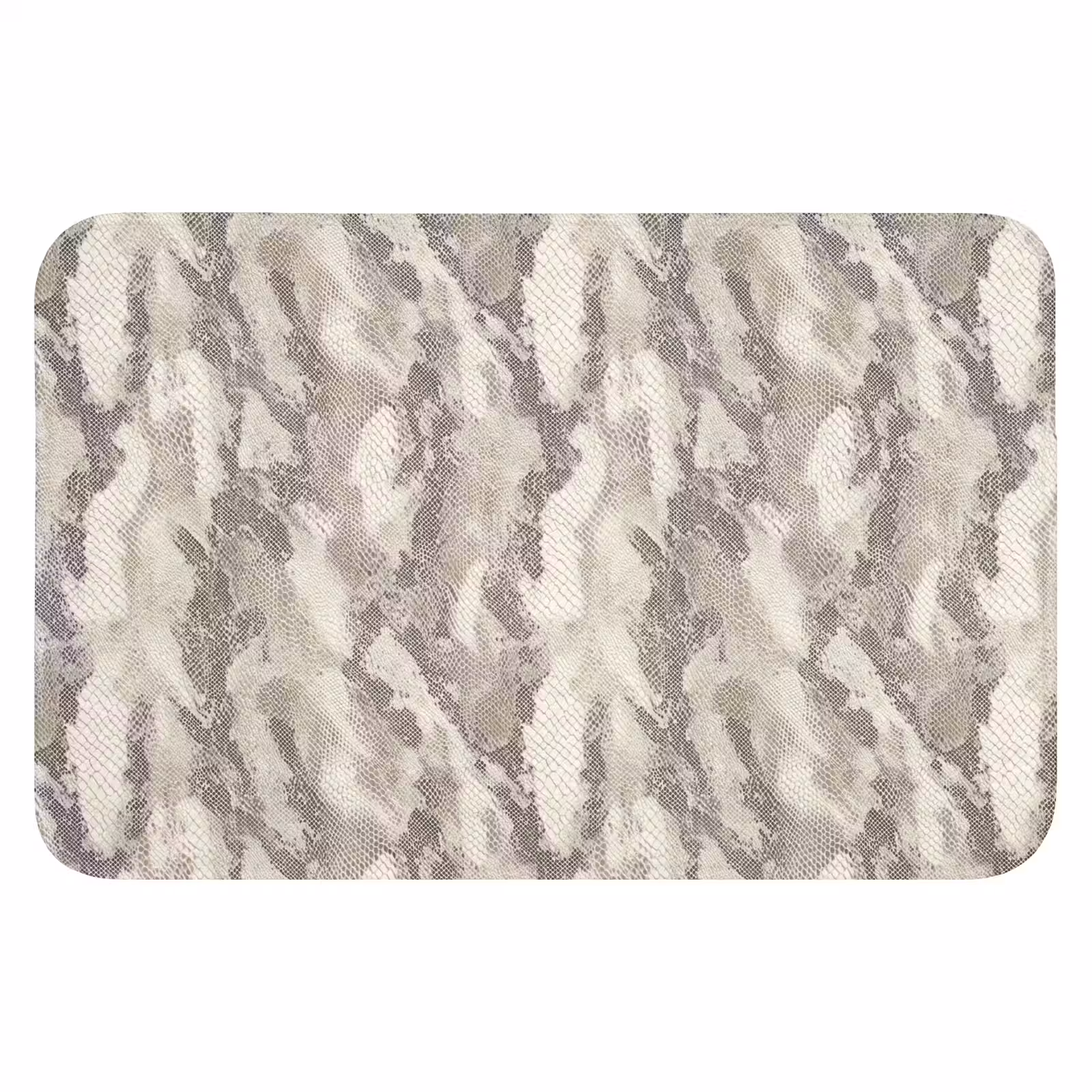 WC Mat - Slang - Patroon - Taupe — 1