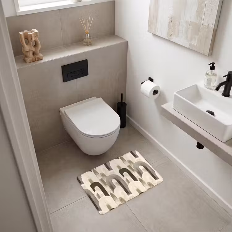 WC Mat - Abstract - Patroon - Bogen — 6