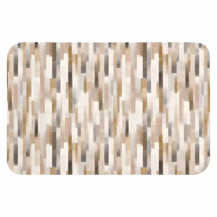 WC Mat - Abstract - Patroon - Kwaststreken — 1