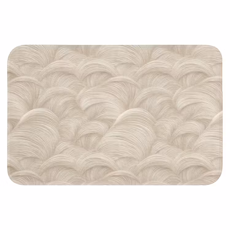 WC Mat - Bogen - Patroon - Beige — 1