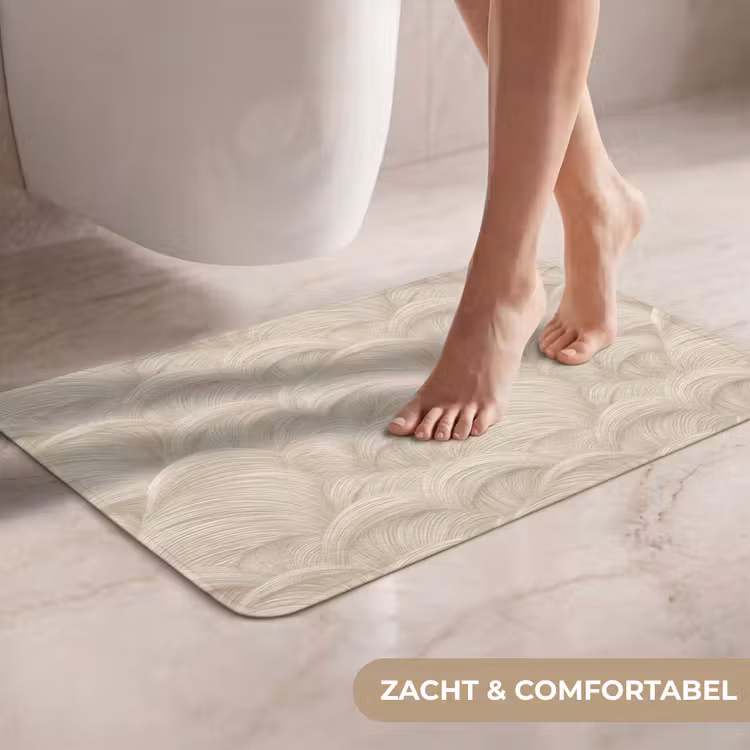WC Mat - Bogen - Patroon - Beige — 7