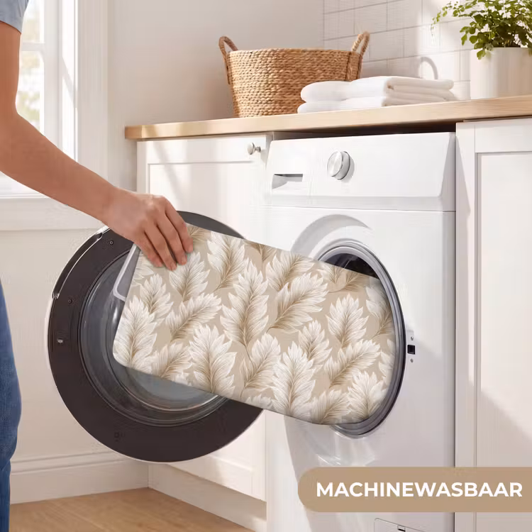 WC Mat - Botanisch - Patroon - Beige — 5