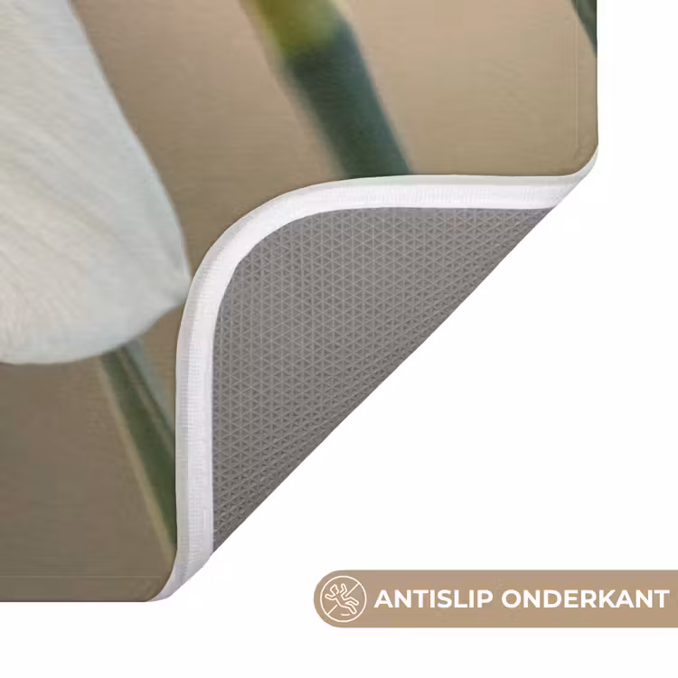 WC Mat - Narcis - Bloem - Minimalistisch — 3
