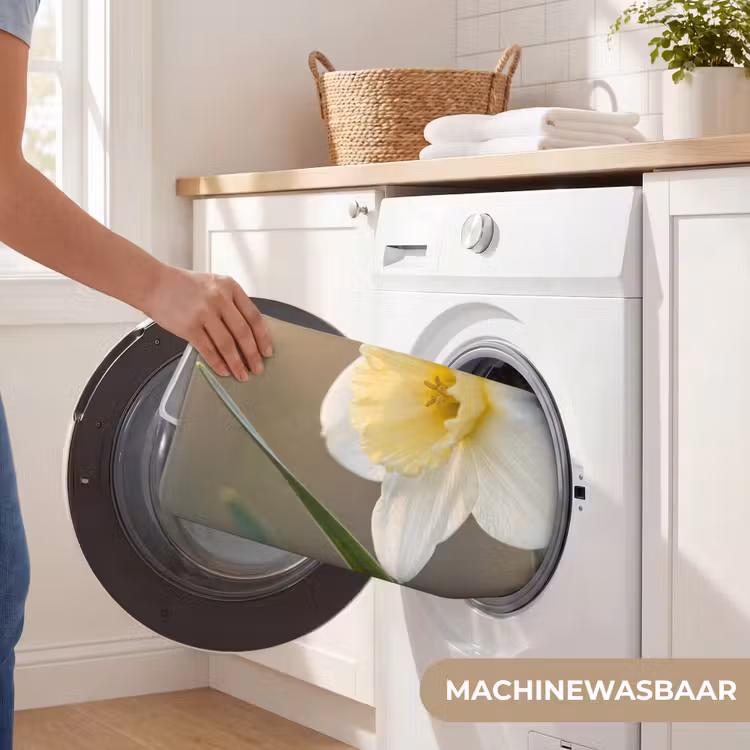WC Mat - Narcis - Bloem - Minimalistisch — 5