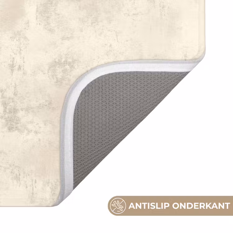 WC Mat - Patroon - Organisch - Beige — 3