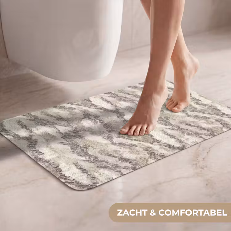 WC Mat - Slang - Patroon - Taupe — 7