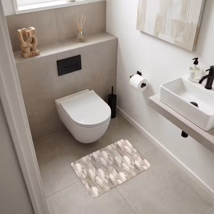 WC Mat - Slang - Textuur - Zand — 6