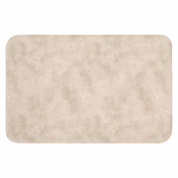 WC Mat - Structuur - Spikkels - Beige — 1