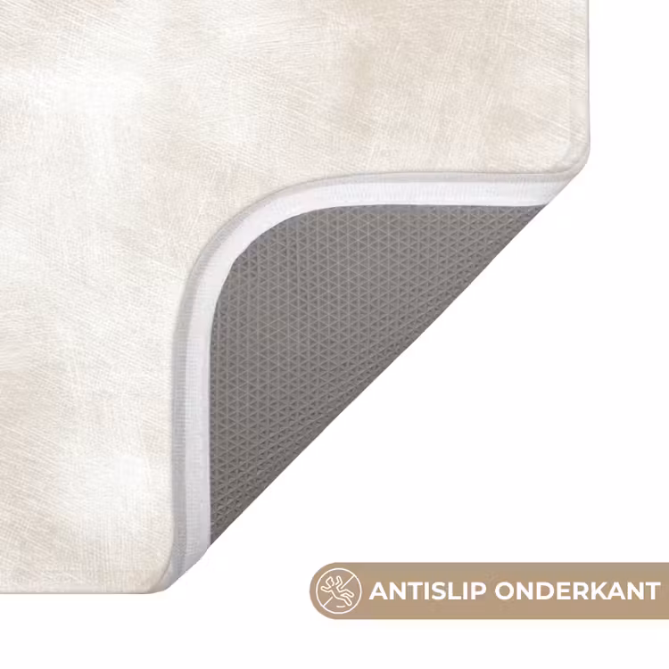 WC Mat - Subtiel - Structuur - Beige — 3