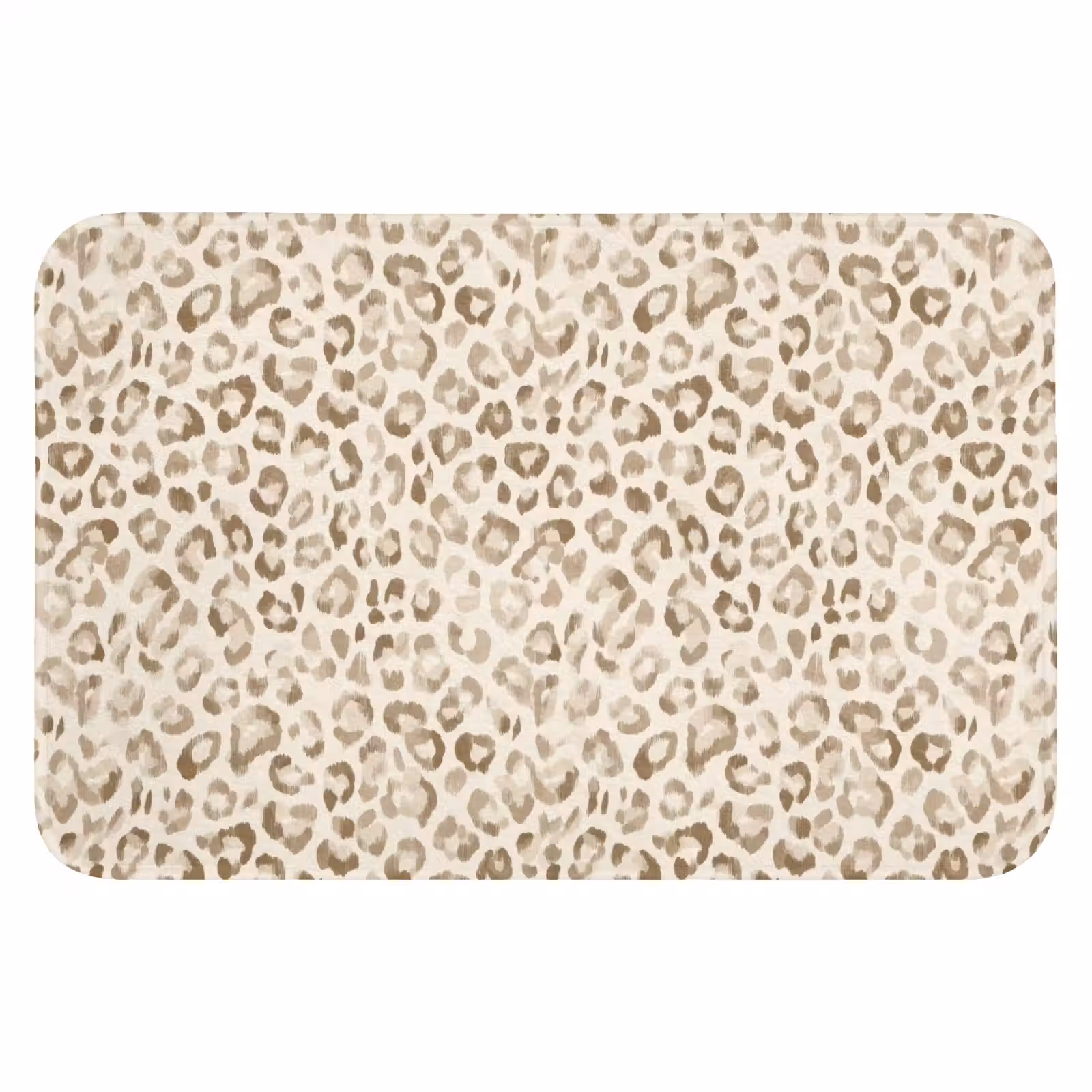WC Mat - Luipaard - Klassiek - Beige — 1