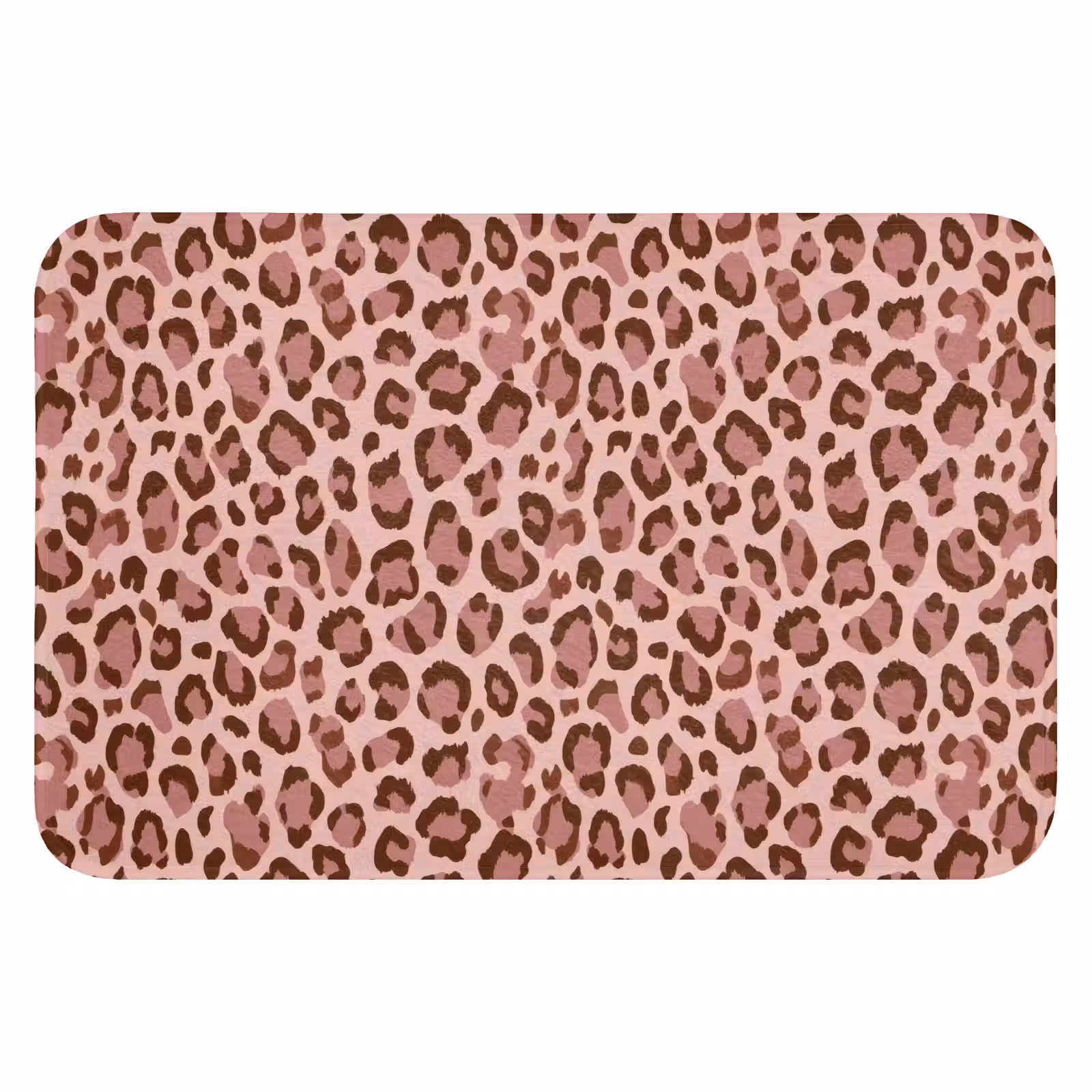 WC Mat - Luipaard - Patroon - Roze — 1