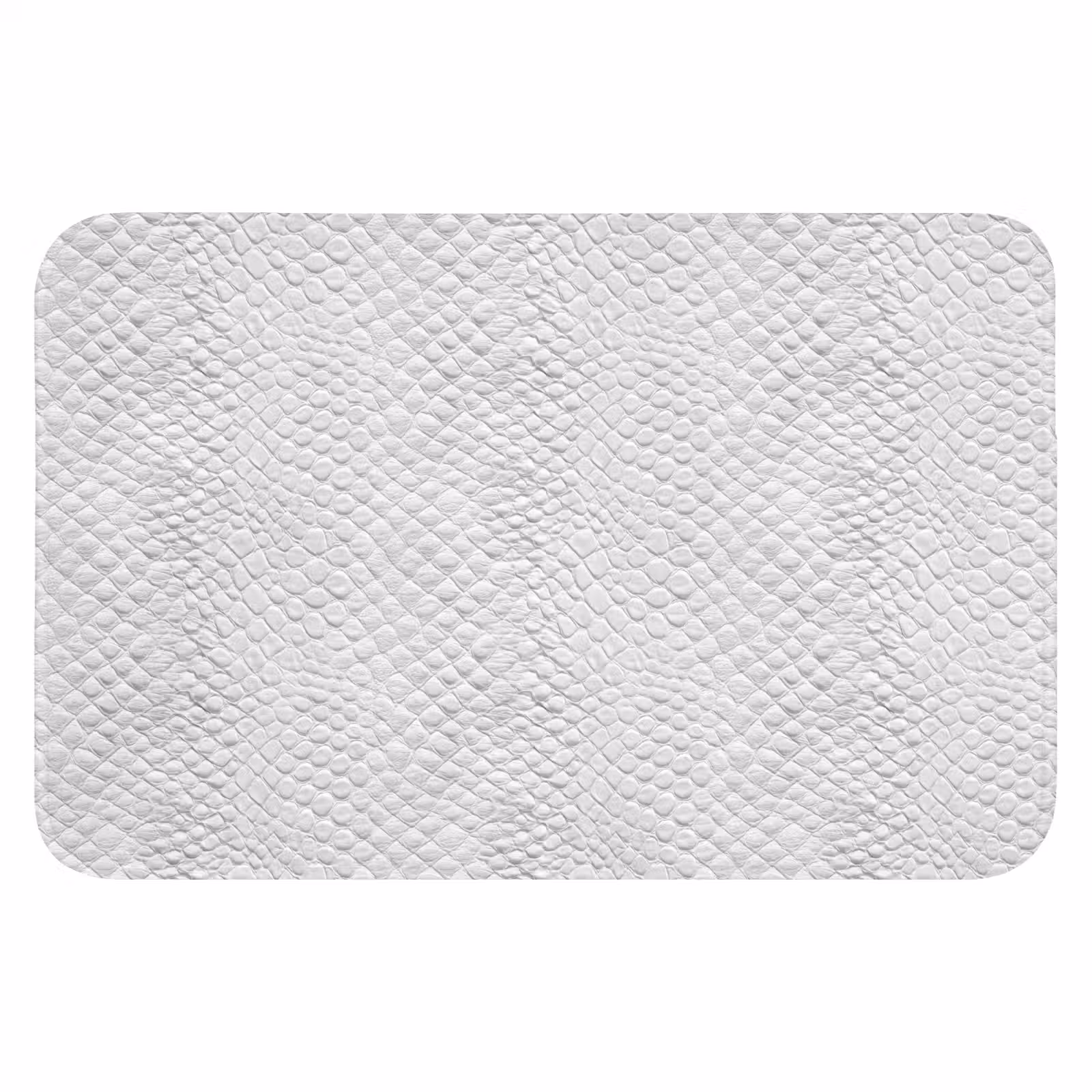 WC Mat - Slang - Patroon - Wit — 1