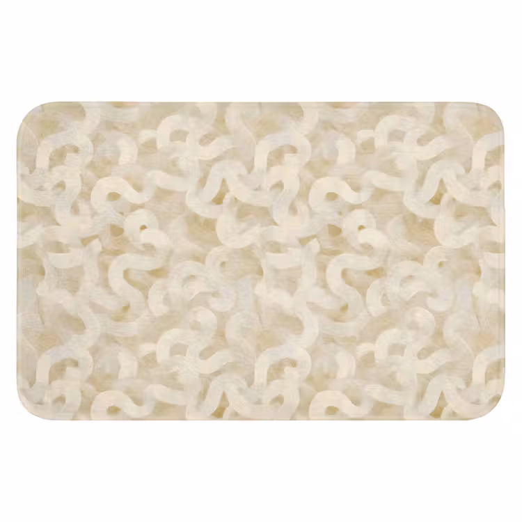 WC Mat - Abstract - Lijnen - Beige — 1