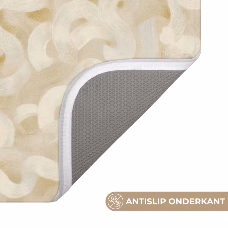 WC Mat - Abstract - Lijnen - Beige — 3