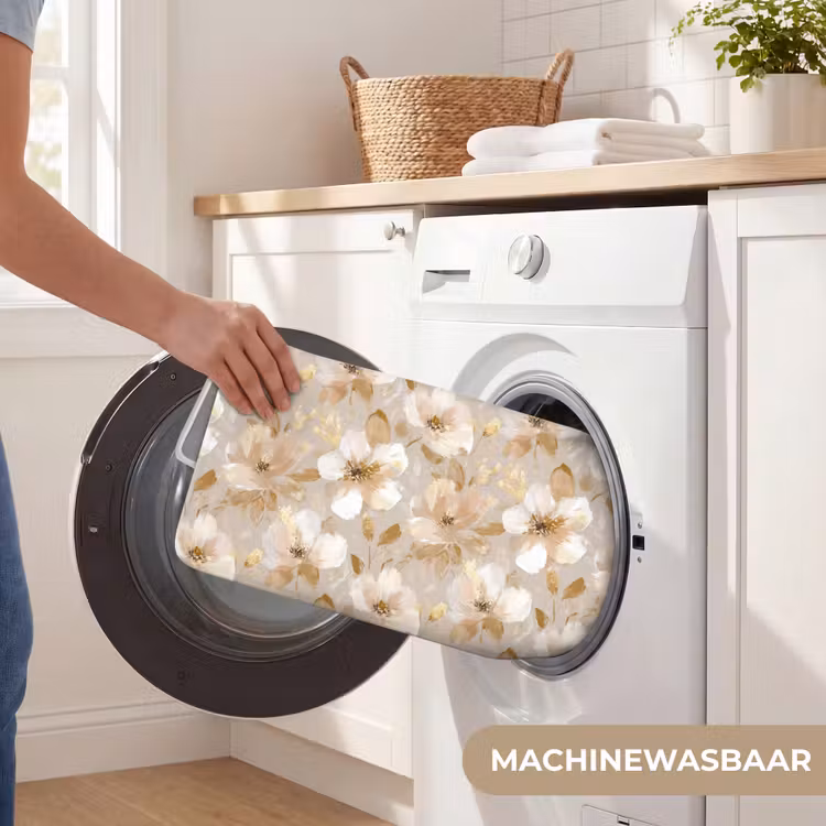 WC Mat - Bloemen - artistiek - Goud — 5