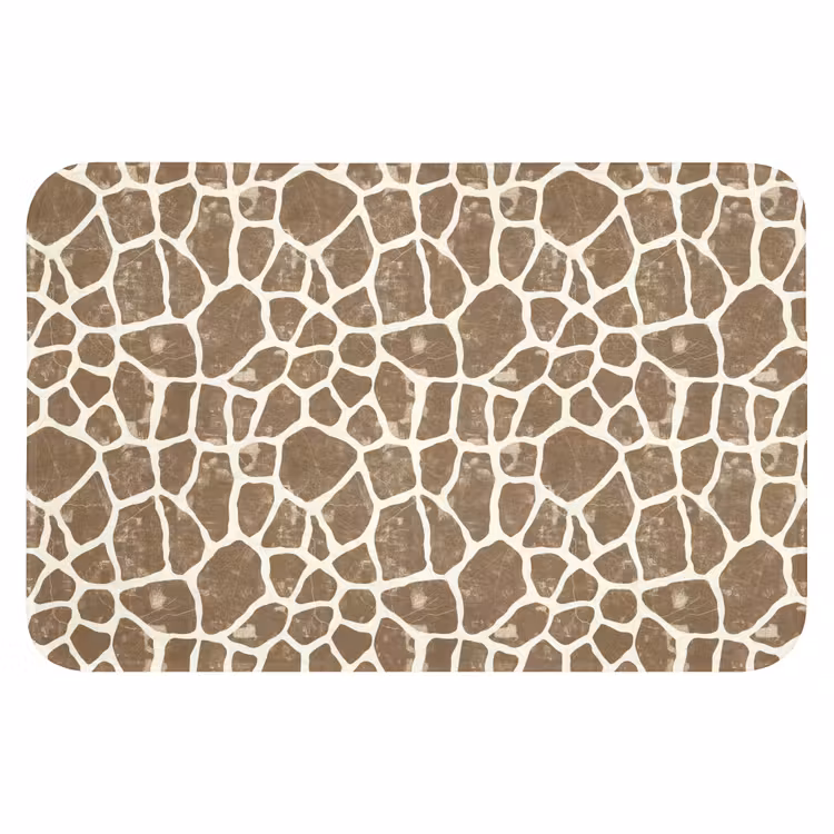 WC Mat - Giraf - Klassiek - Bruin — 1