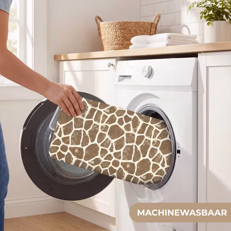 WC Mat - Giraf - Klassiek - Bruin — 5