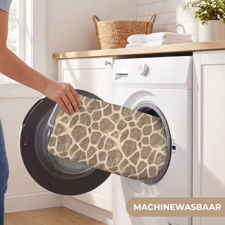 WC Mat - Giraf - Patroon - Beige - Bruin — 5