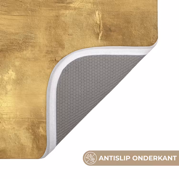 WC Mat - Industrieel - Textuur - Goud — 3