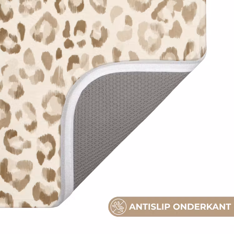 WC Mat - Luipaard - Klassiek - Beige — 3